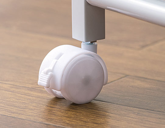 ストッパー付きキャスター