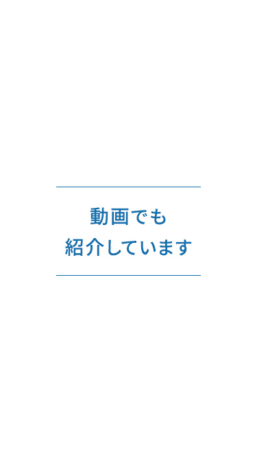 動画でも紹介しています