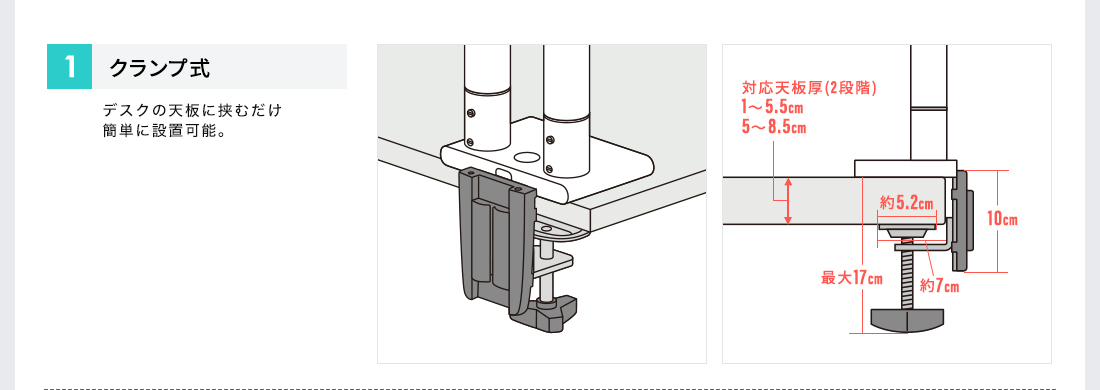 1.クランプ式