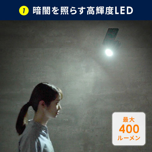 暗闇を照らす高輝度LED