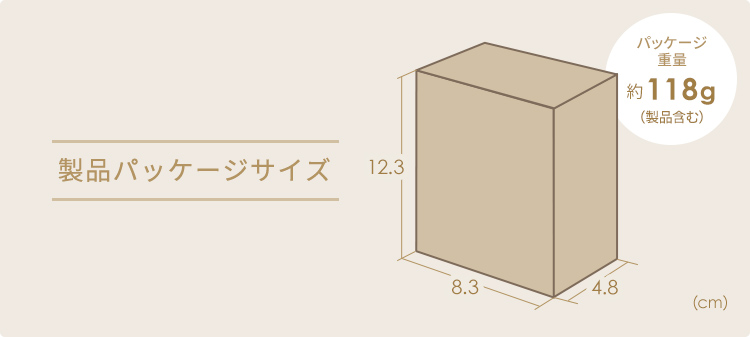 製品パッケージサイズ