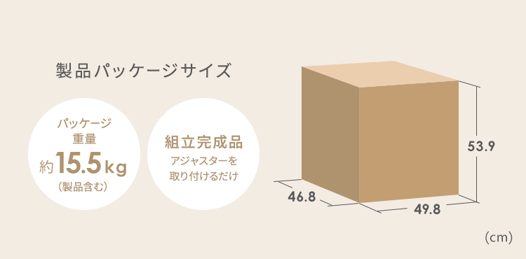 製品パッケージサイズ