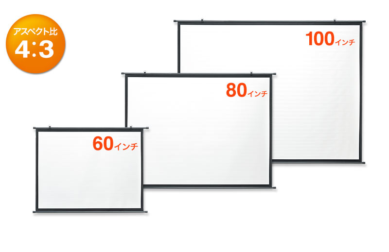 アスペクト比4：3 EEX-PSK-60 EEX-PSK-80 EEX-PSK-100