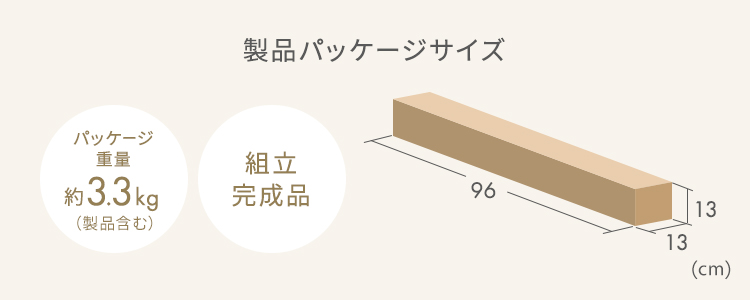 製品パッケージサイズ