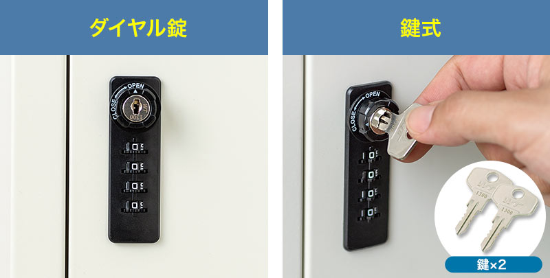 ダイヤル錠 鍵