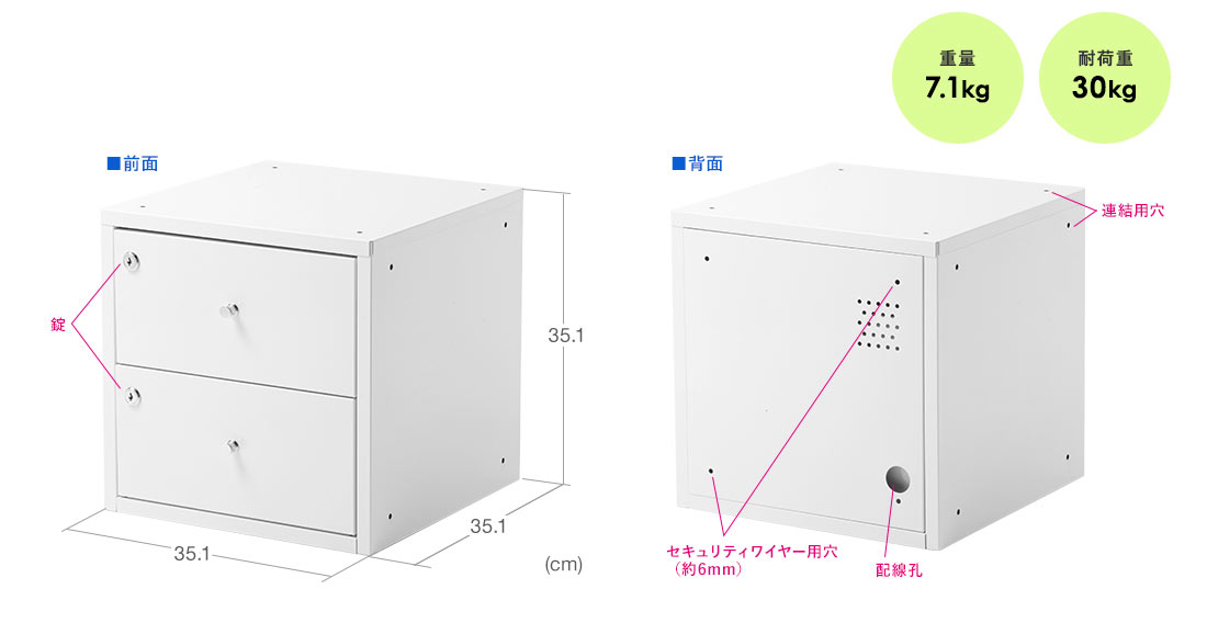 前面、背面