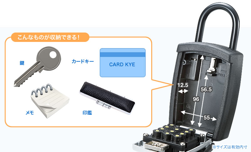 こんなものが収納できる