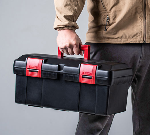 持ち運びに便利な取っ手