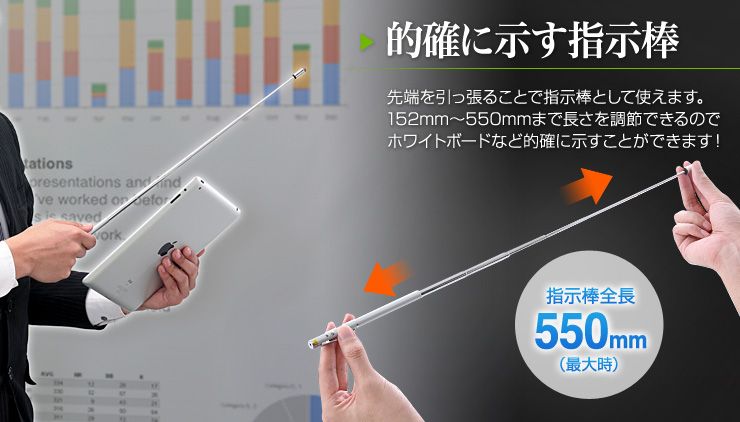的確に示す指示棒