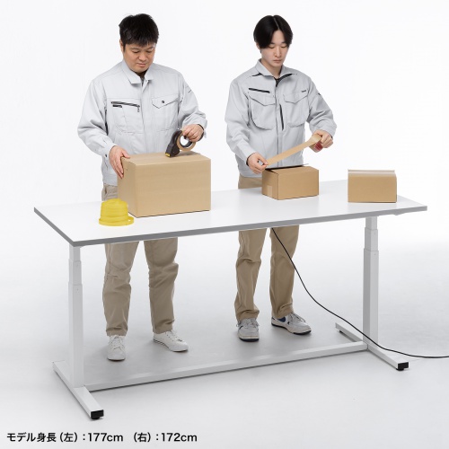 物流での梱包作業や工場でのメンテナンス作業に