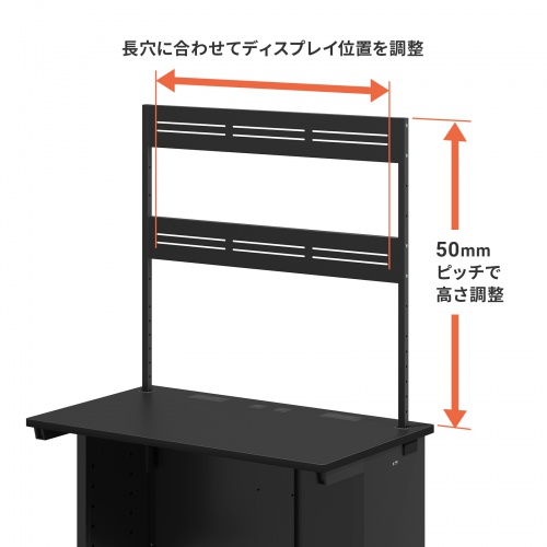 eデスク専用ハンギングバー
