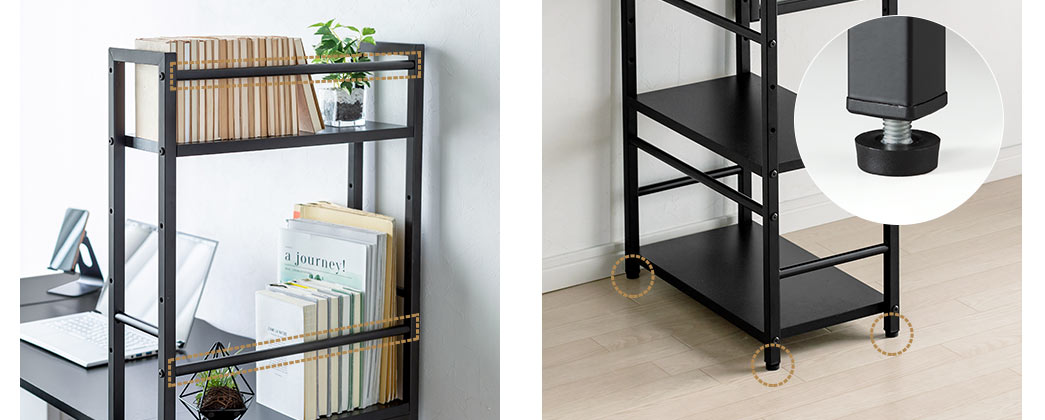 100-DESKH043BKの画像