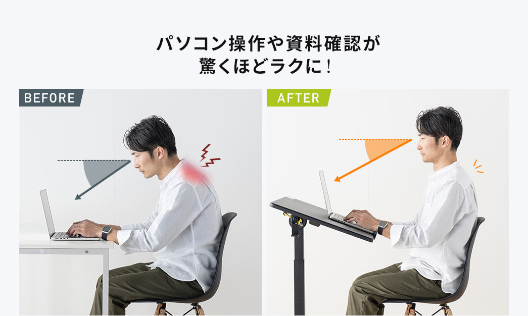 パソコン操作や資料確認が驚くほどラクに！