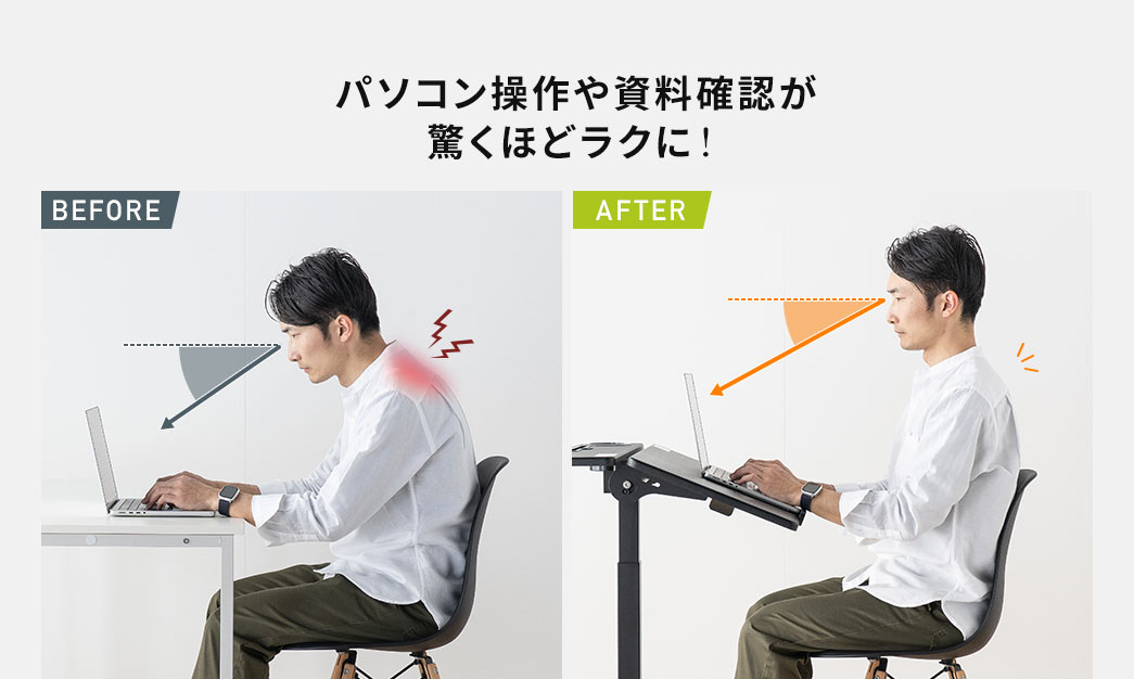 パソコン操作や資料確認が驚くほどラクに！