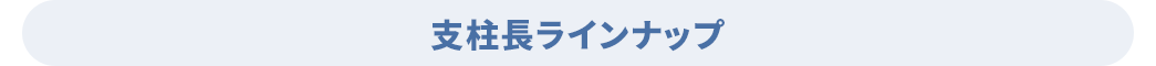 支柱長ラインナップ