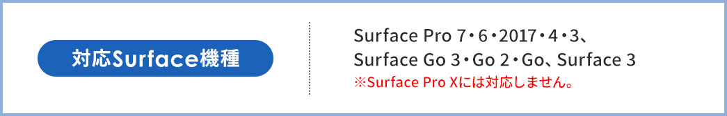 対応Surface機種
