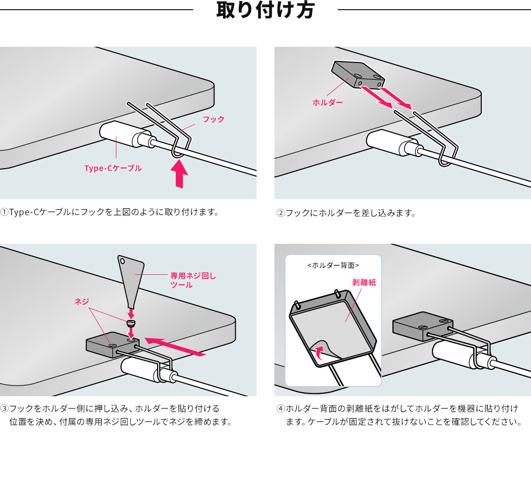 取り付け方