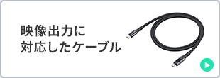映像出力に対応したケーブル