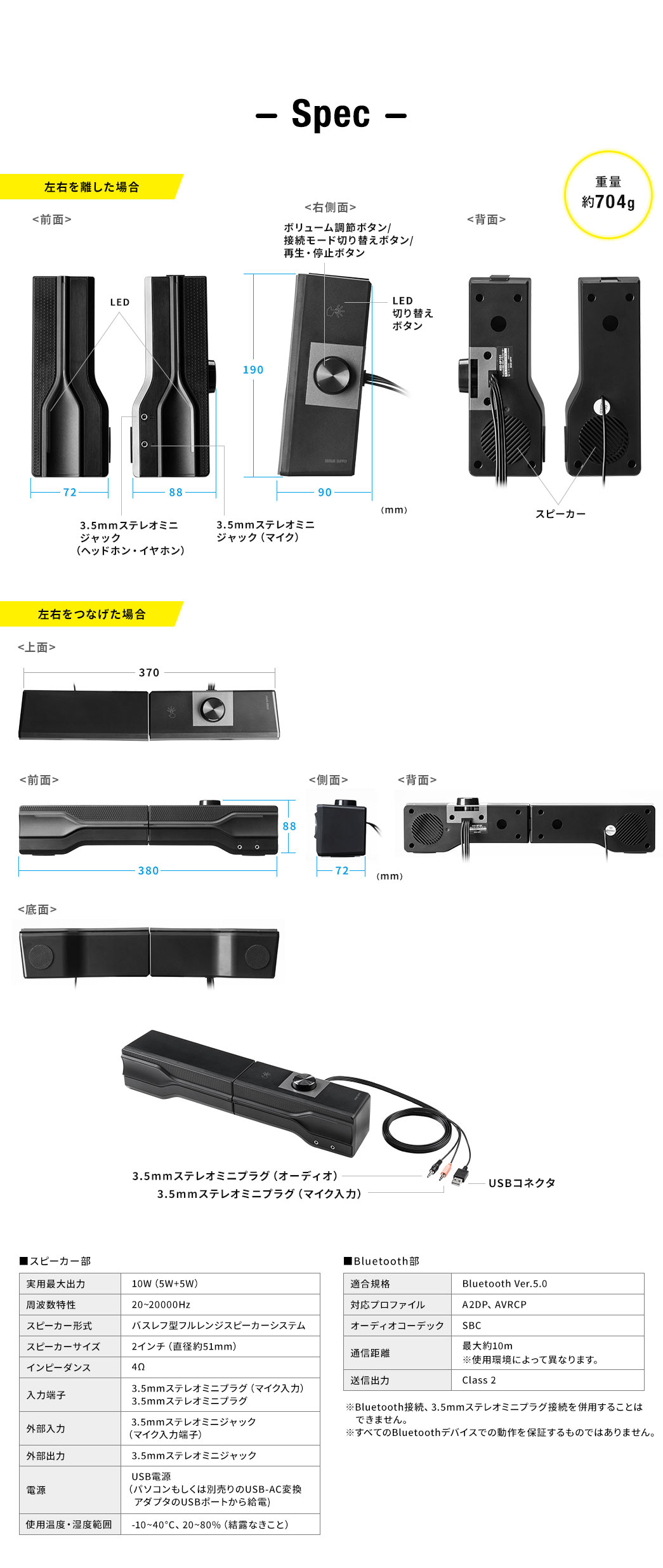 SPEC 約704g