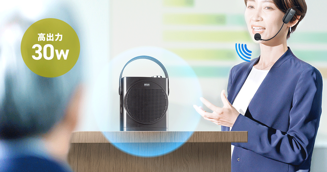 既存の類似品が10Wだったのに対し、本製品は弊社ラインナップ史上最大出力の30W。