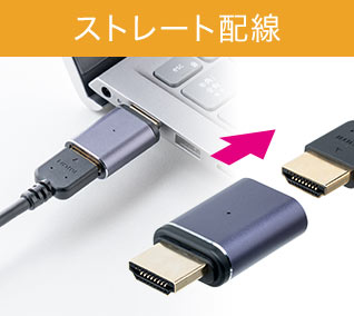 ストレート配線。