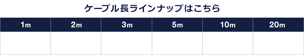 ケーブル長ラインナップはこちら