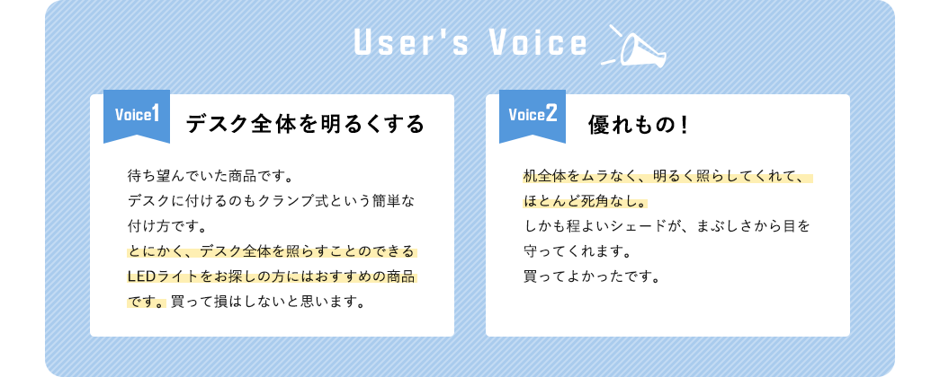 User's Voice