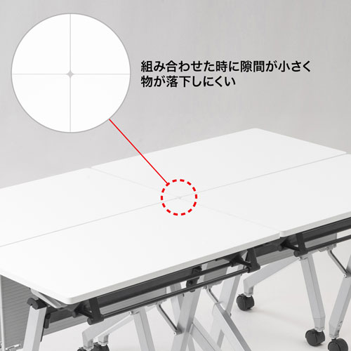 安全な丸角の天板