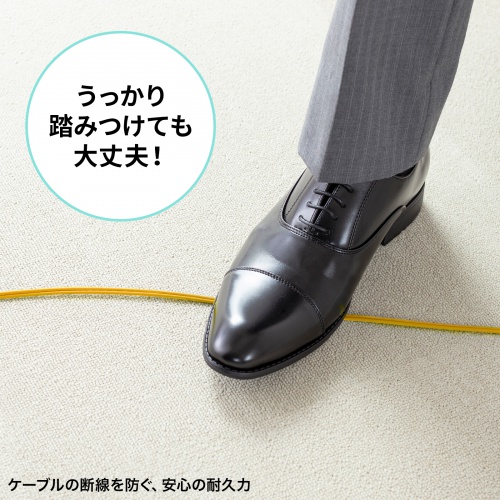 不意の側圧発生にも対応
