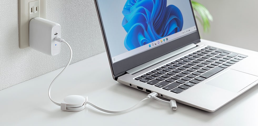 様々な機種を充電できるPD60Wに対応