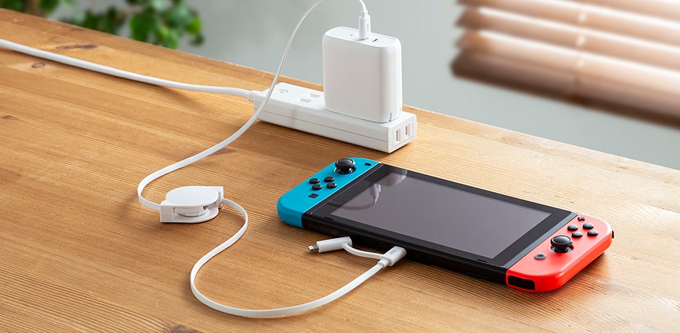 様々な機種を充電できるPD60Wに対応
