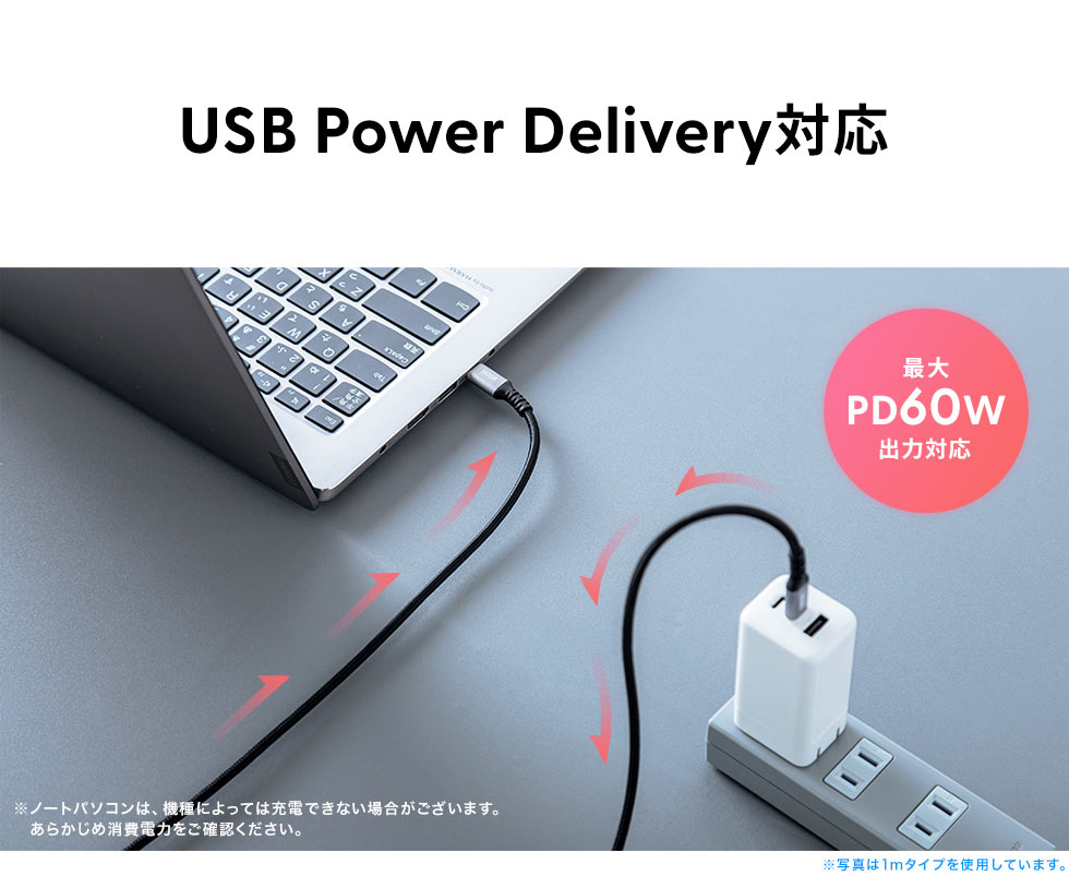 USB Power Delivery 対応