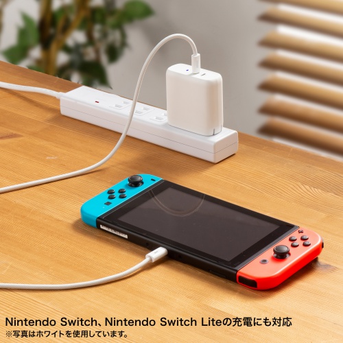 PD60Wの急速充電、さまざまなType-Cデバイスに対応