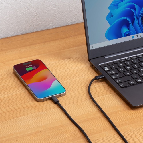 PD60Wの急速充電、さまざまなType-Cデバイスに対応