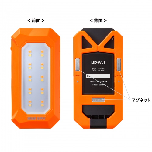 背面にマグネット付き