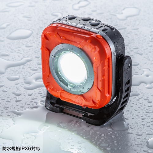 屋外でもタフに使える防水規格IPX6