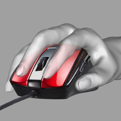 グリップ感にとことんこだわったマウス