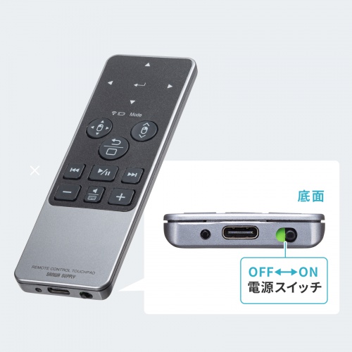 ON・OFFスイッチ付き