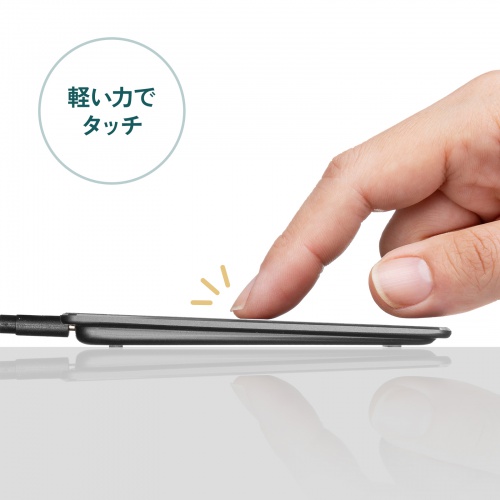 なめらかな操作感が気持ちいいタッチパッド
