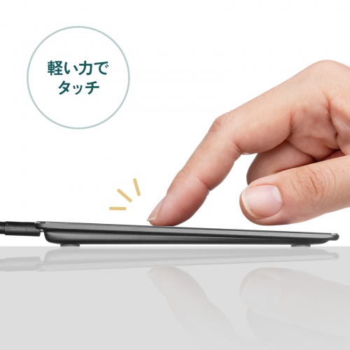なめらかな操作感が気持ちいいタッチパッド