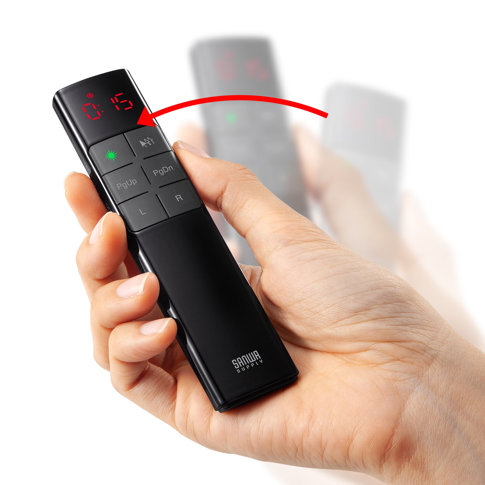 ジャイロセンサー搭載