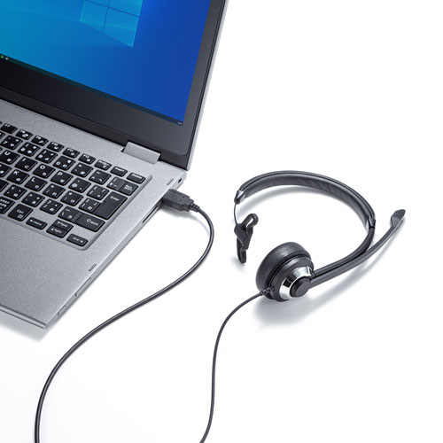 電池切れの心配がない有線接続タイプ