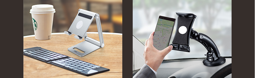 スマホスタンド 車載ホルダー
