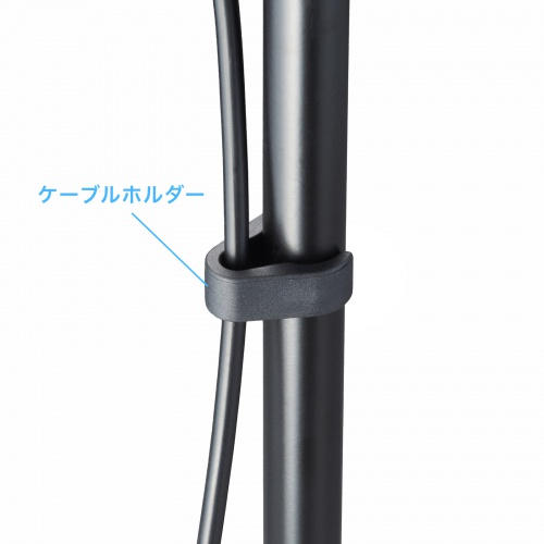 ケーブルホルダーで配線すっきり