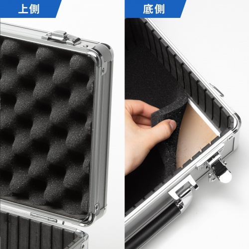 クッションで機器を守る