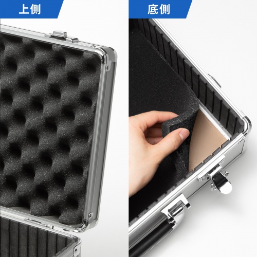クッションで機器を守る
