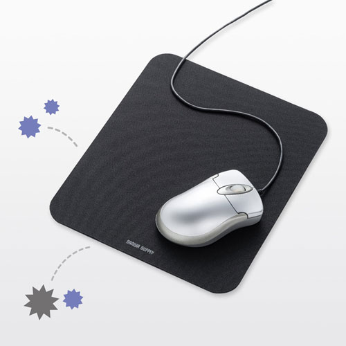 抗菌加工で、日々のマウス操作に安心を