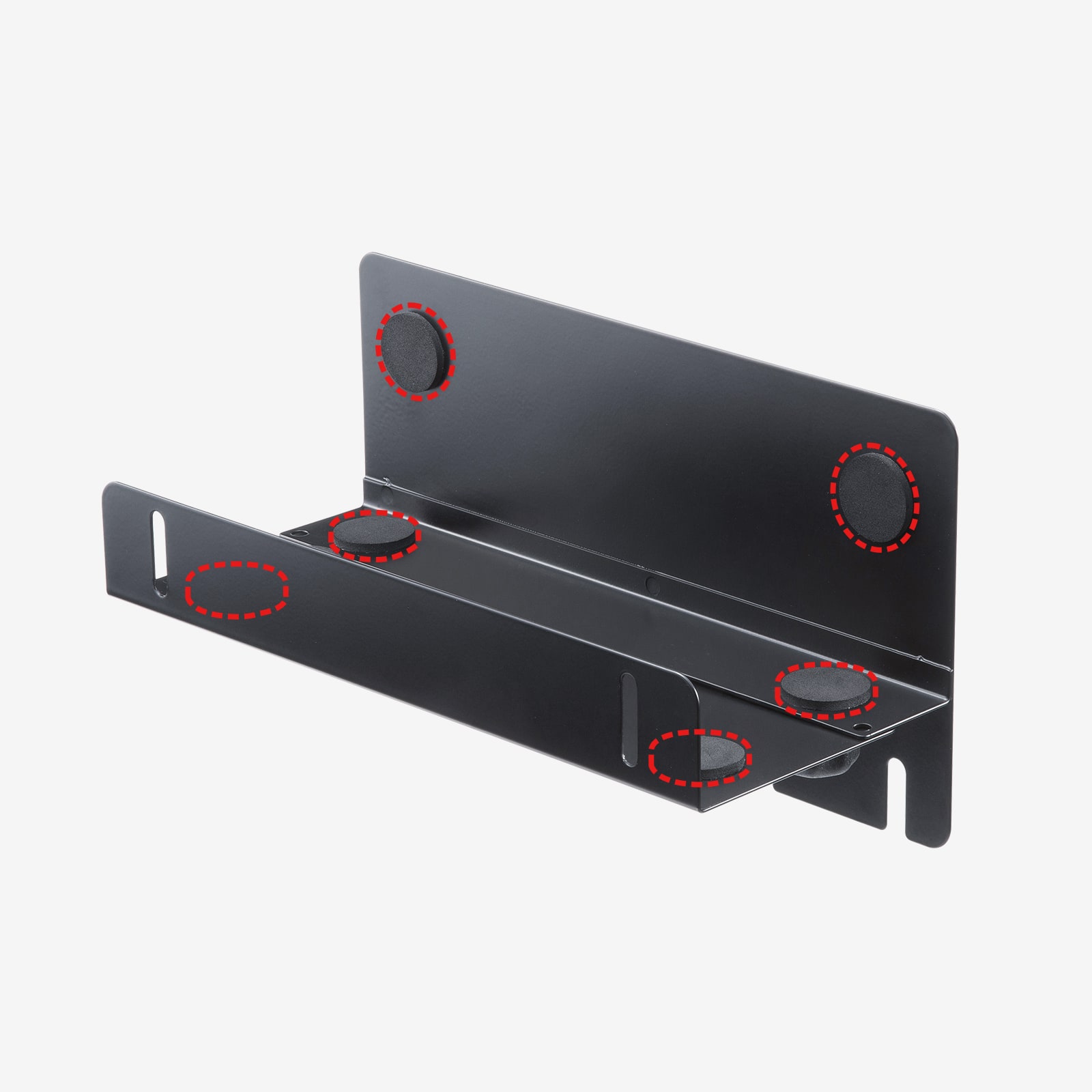 設置面を保護する6つのクッション