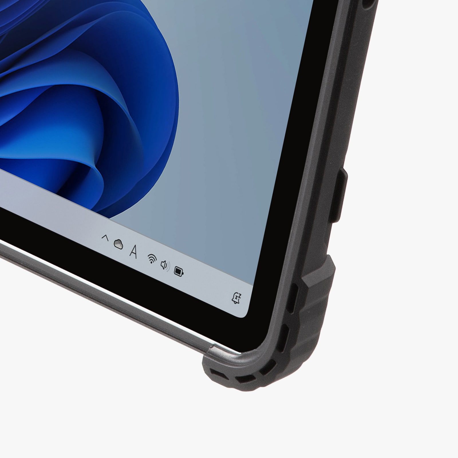 最も衝撃が集中しやすい四隅にはコーナーガード付き