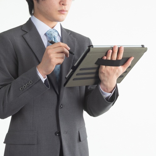 片手でも操作しやすいハンドベルト